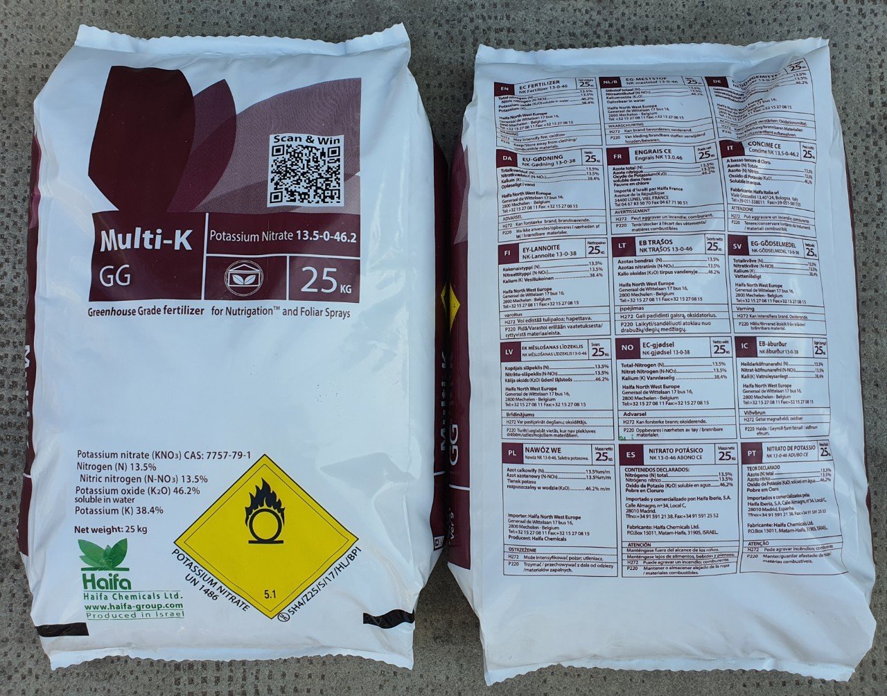 Phân bón Kali Nitrat  